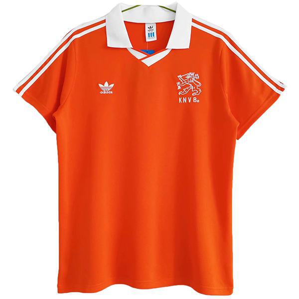 Netherlands home retro vintage soccer jersey match men's first sportswear football shirt 1990-1992